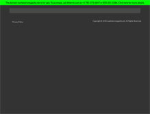 Tablet Screenshot of marketersmegasite.net